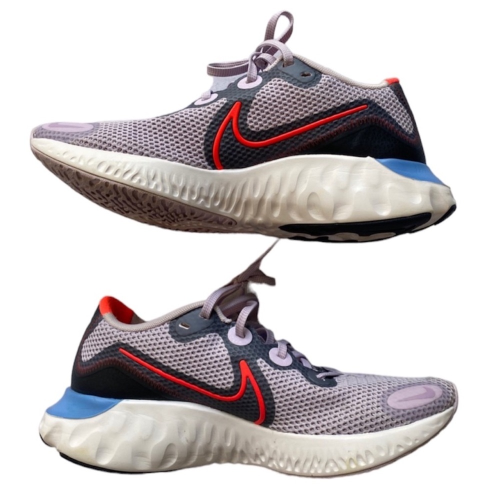 Nike Renew Run Violet Frost Crimson Women’s Size 9.5 Running Shoes CK6360-500